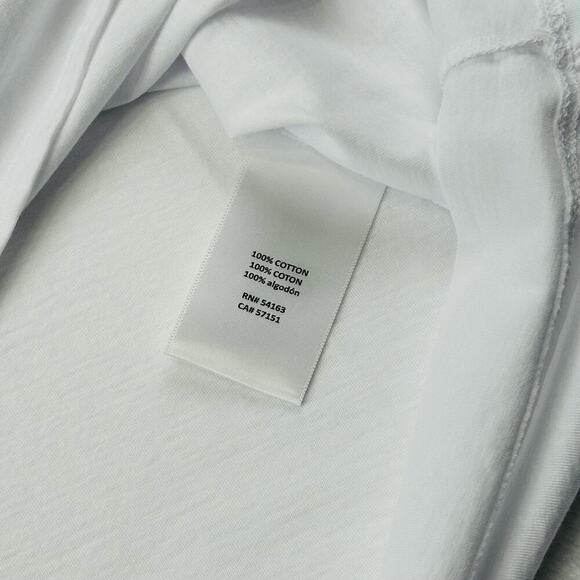 Karl Lagerfeld Paris Men’s Medium White Logo T-Shirt Cool Tuxedo Man - Picture 9 of 13